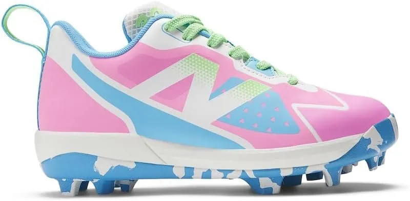 New Balance Unisex-Child Romero Duo V2 Rubber Molded Baseball Shoe
