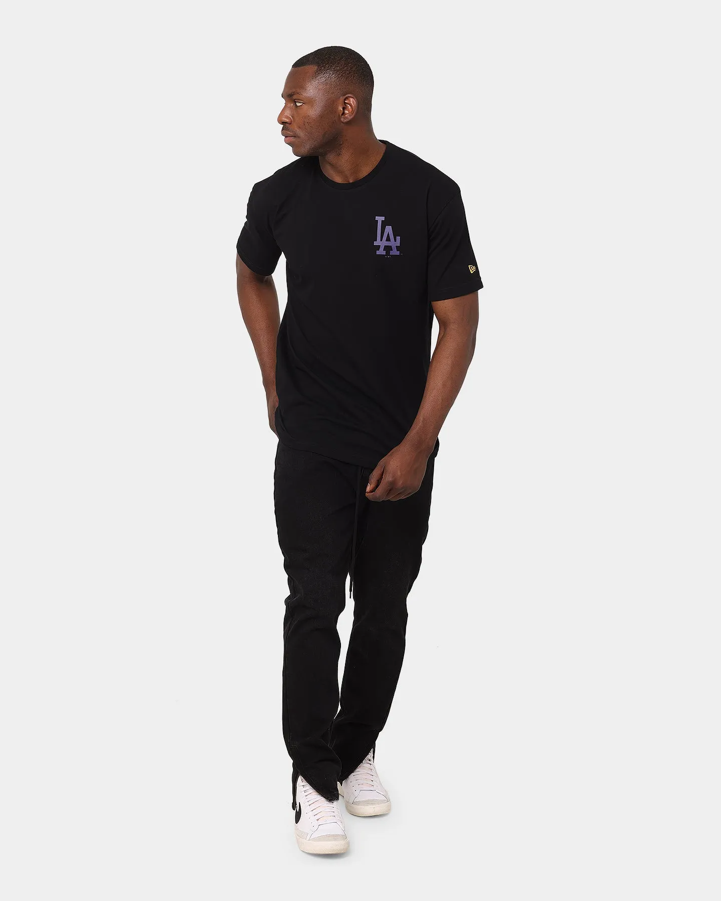 New Era Los Angeles Dodgers Oversized League Flip T-Shirt Black