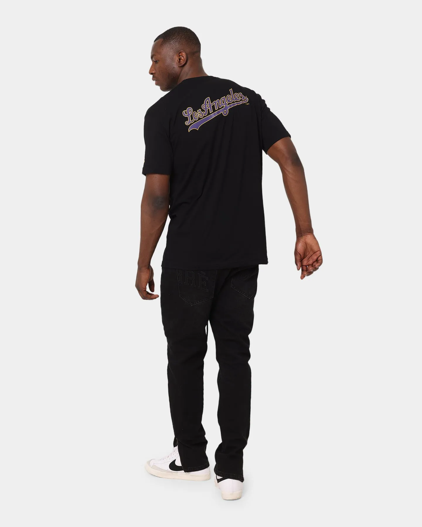 New Era Los Angeles Dodgers Oversized League Flip T-Shirt Black