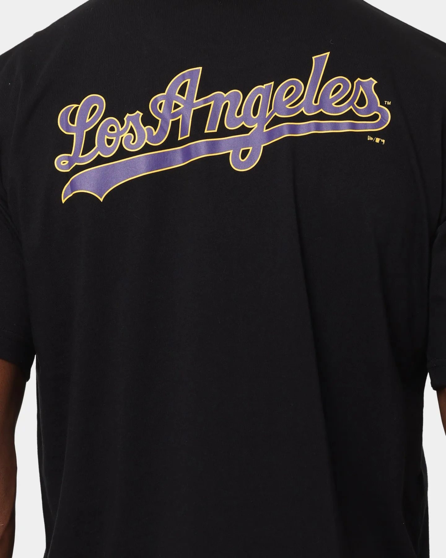 New Era Los Angeles Dodgers Oversized League Flip T-Shirt Black