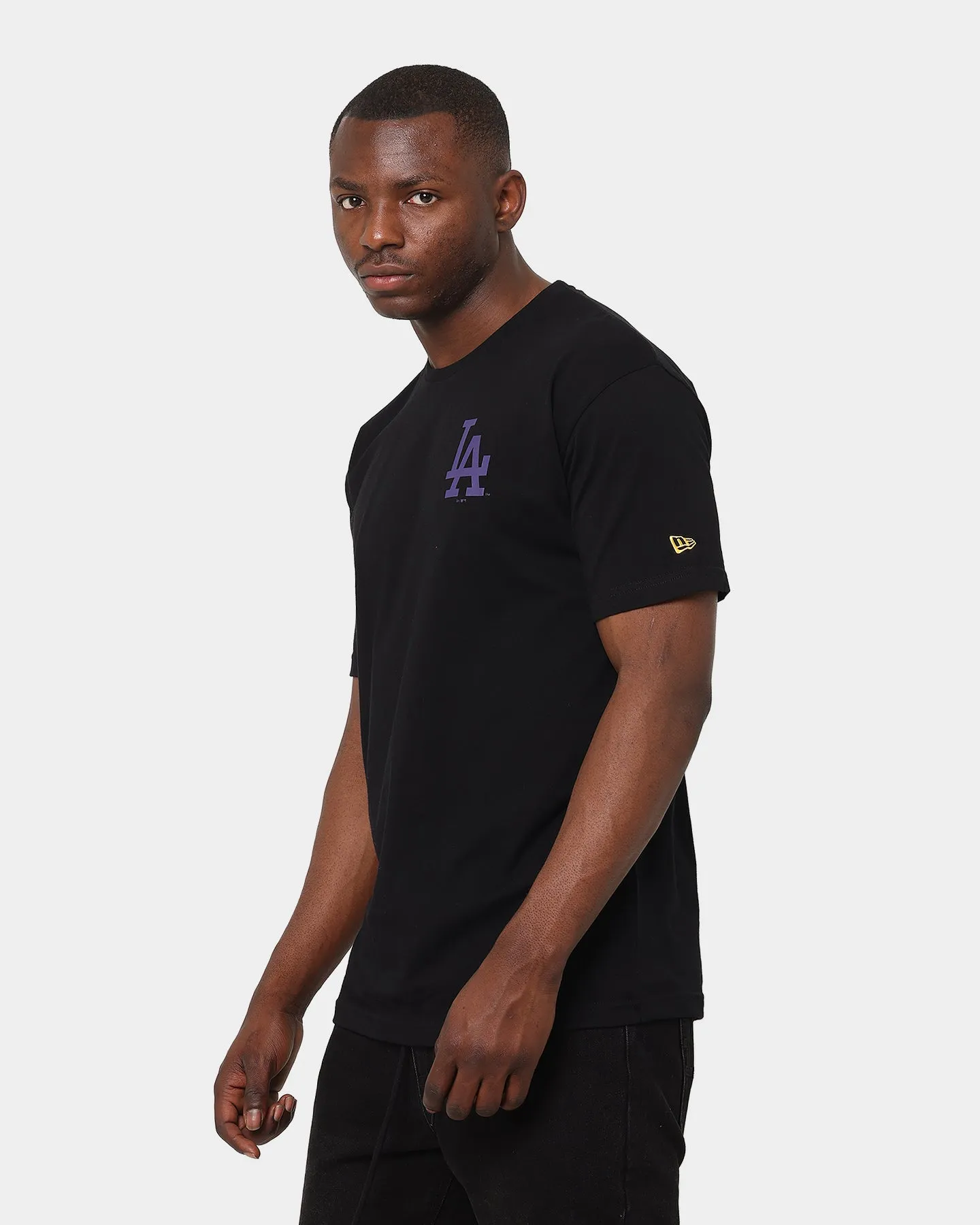 New Era Los Angeles Dodgers Oversized League Flip T-Shirt Black