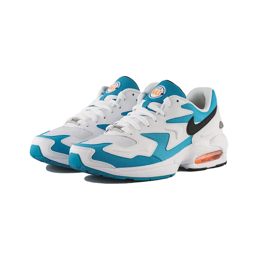 Nike - Air Max2 Light (White/Black-Blue Lagoon)