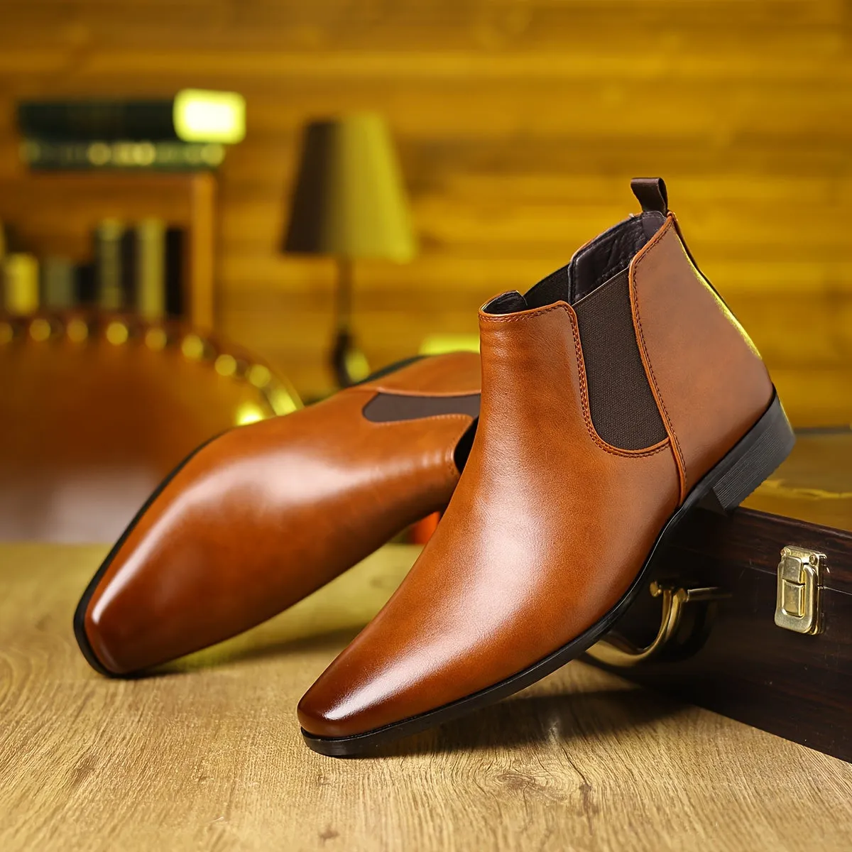 Non Slip Chelsea Boots For Men | Elegant Footwear