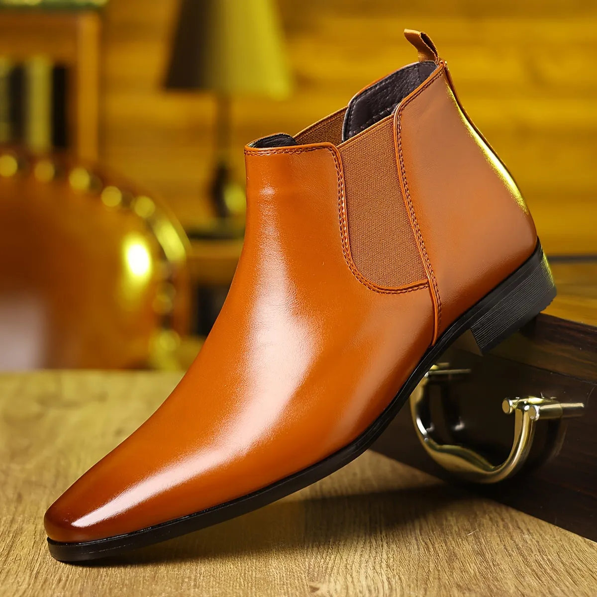 Non Slip Chelsea Boots For Men | Elegant Footwear