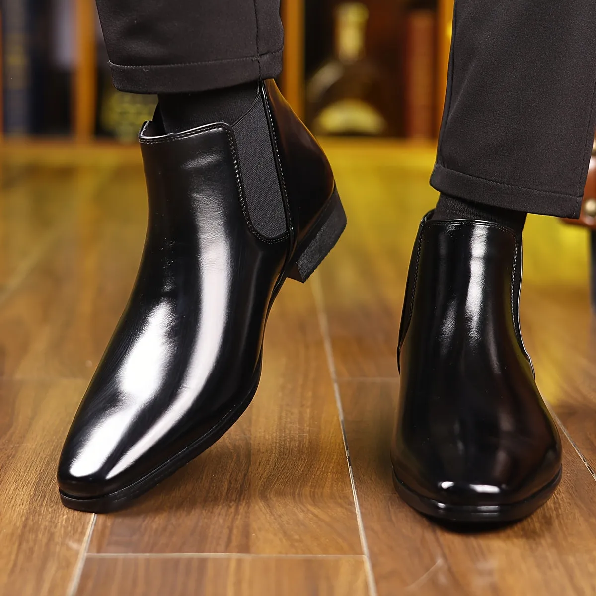 Non Slip Chelsea Boots For Men | Elegant Footwear