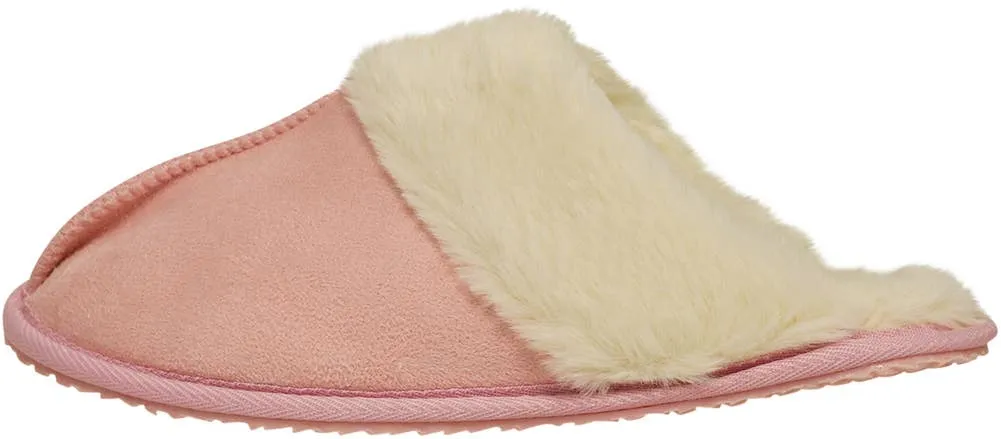 NORTY Womens S-L Rose Pink Mule Slippers 15452