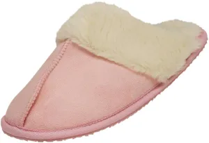 NORTY Womens S-L Rose Pink Mule Slippers 15452
