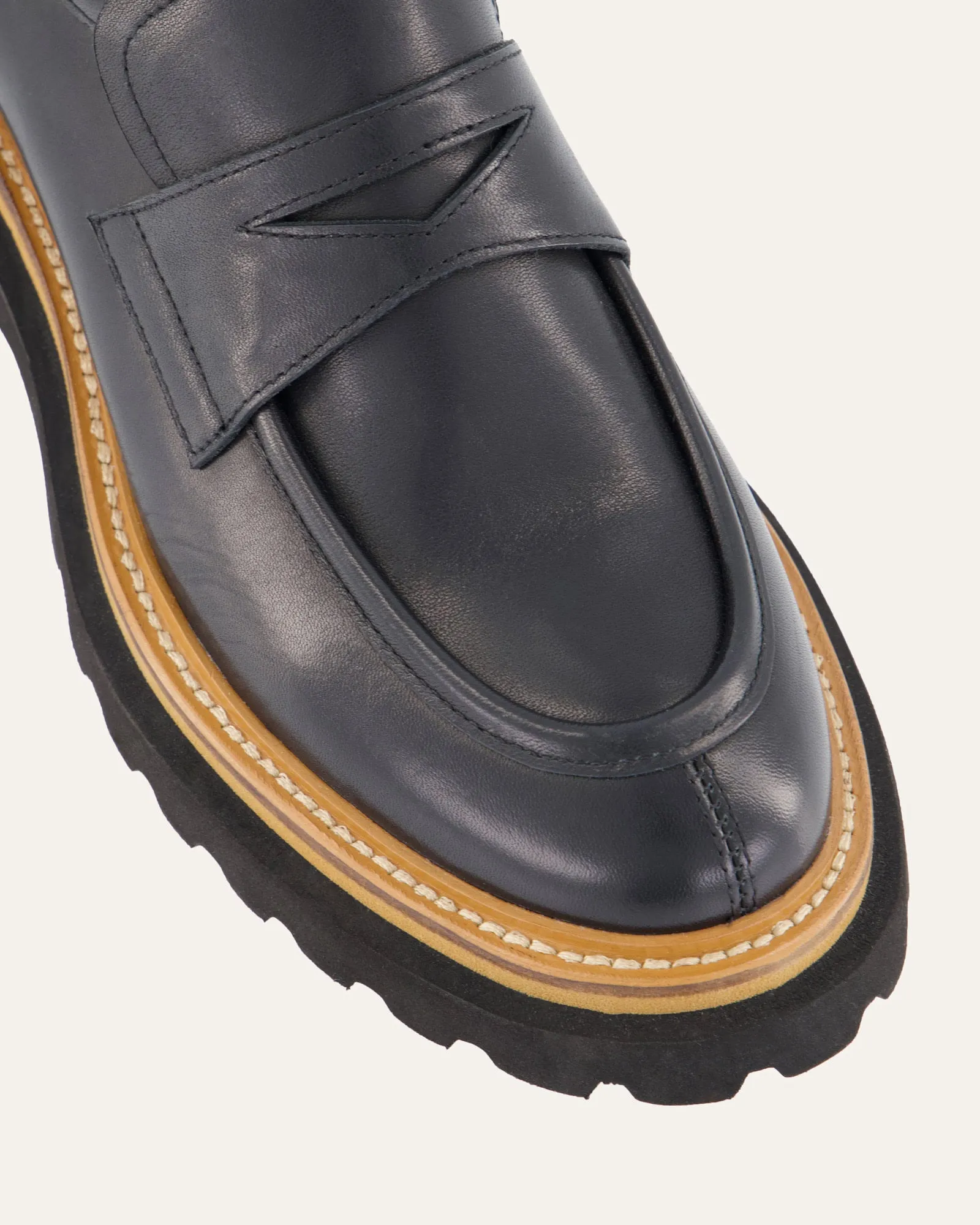 OBI LOAFERS BLACK LEATHER