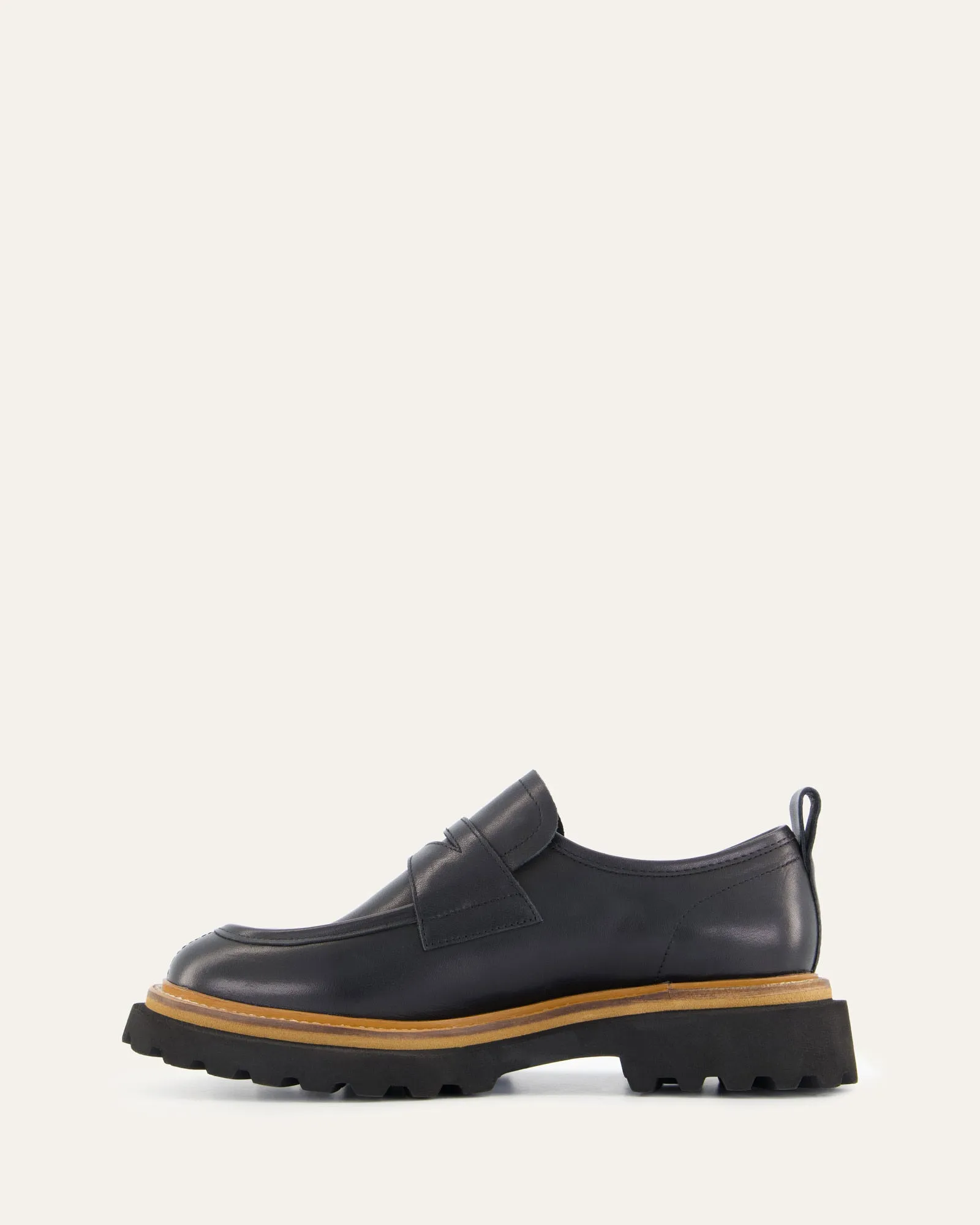 OBI LOAFERS BLACK LEATHER