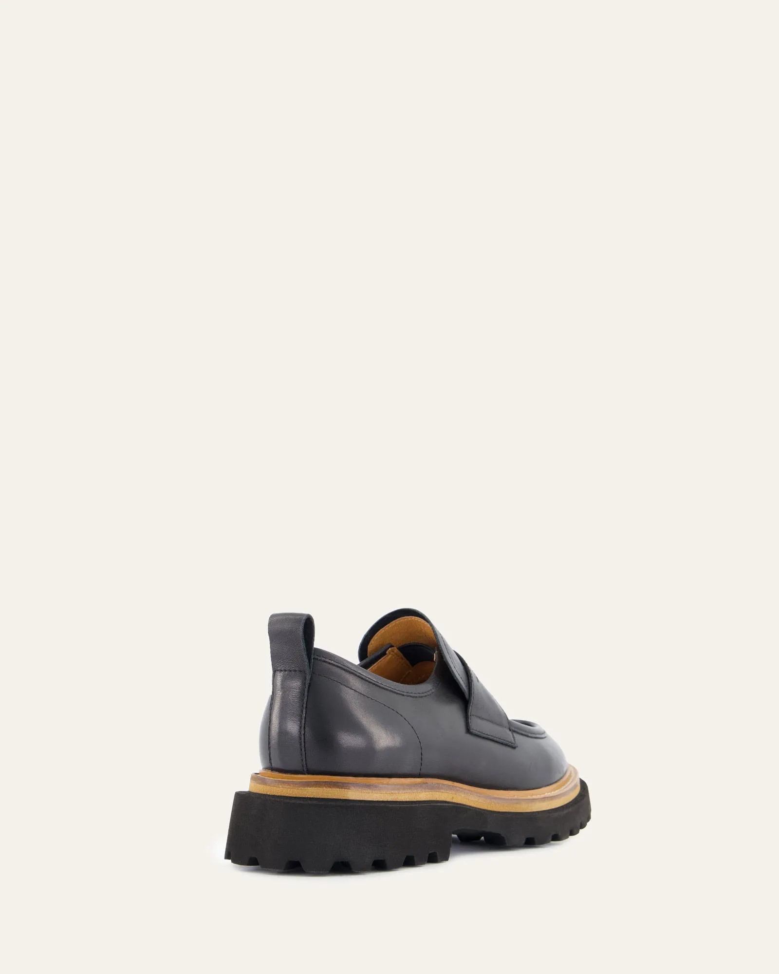 OBI LOAFERS BLACK LEATHER