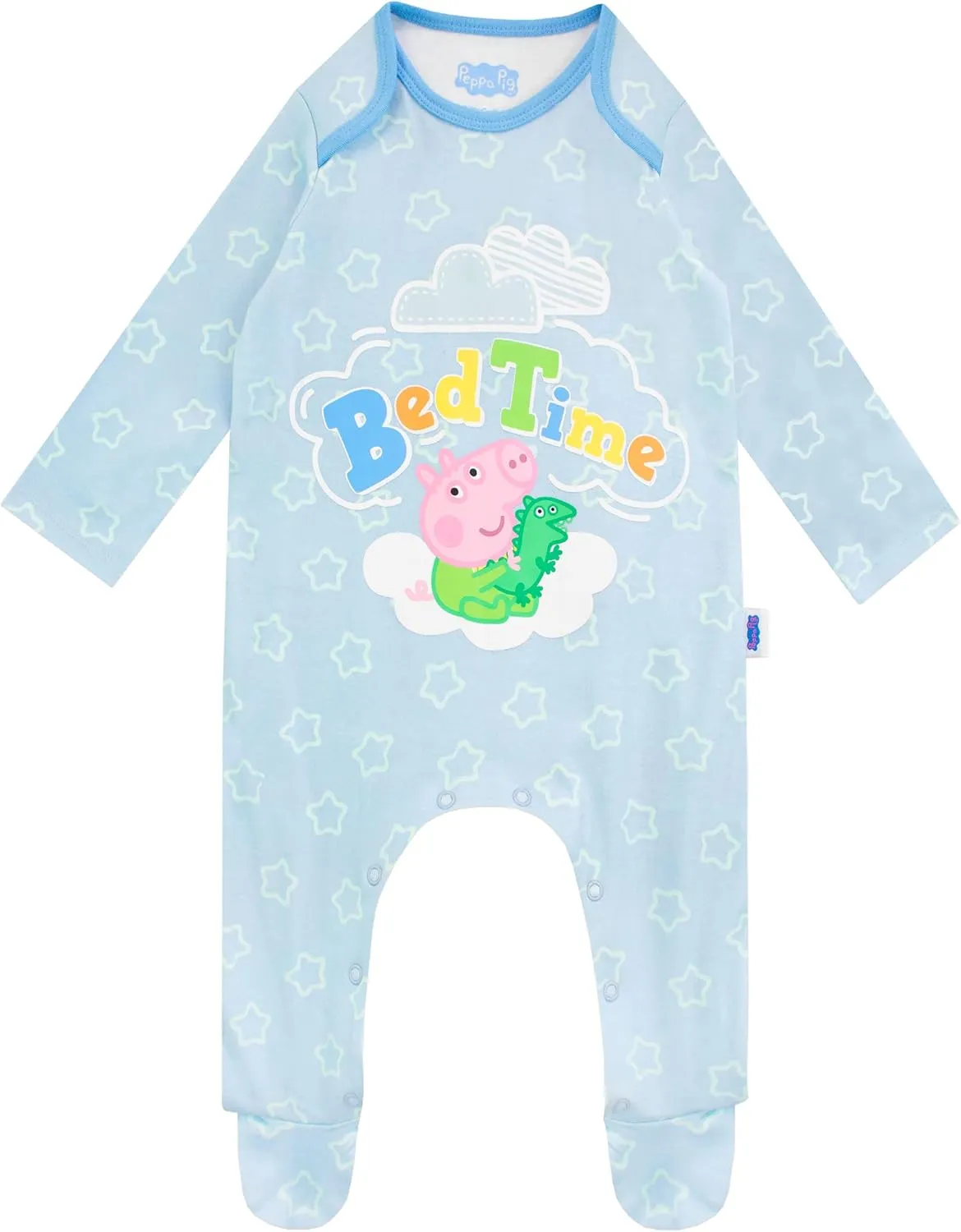 Peppa Pig Baby Boys George Pig Footies