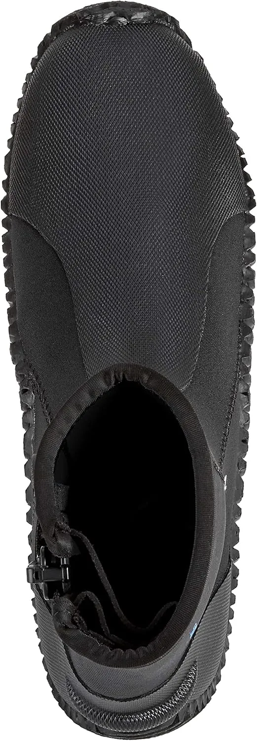 Phantom Aquatics Rapido Boutique Collection Wise Neoprene Wetsuit Zipper Dive Boot, Great Scuba Diving Snorkeling Surf Boots | Anti-Slip Rubber Sole Booties for Men and Women (3mm / 5mm / 7mm)
