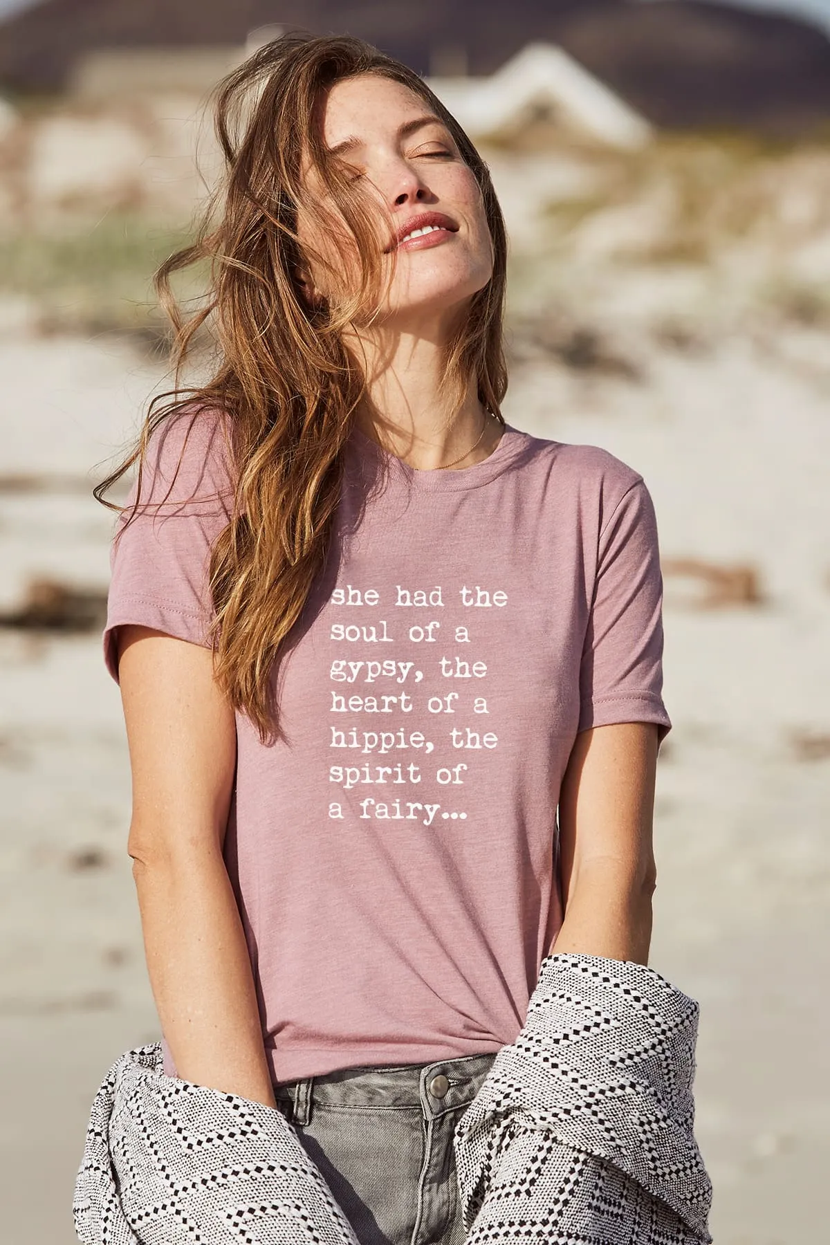 "Heart of a Hippie" Short Sleeve Tee