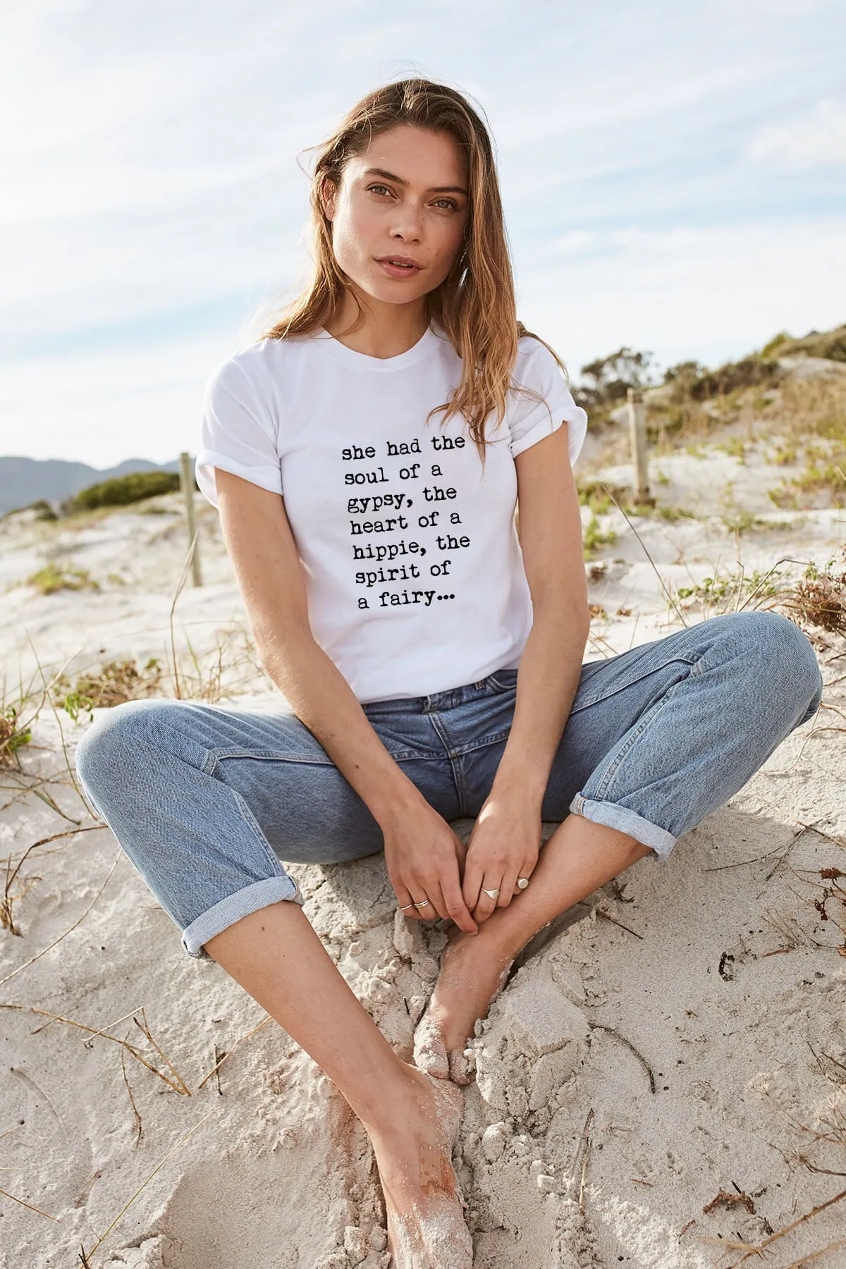 "Heart of a Hippie" Short Sleeve Tee