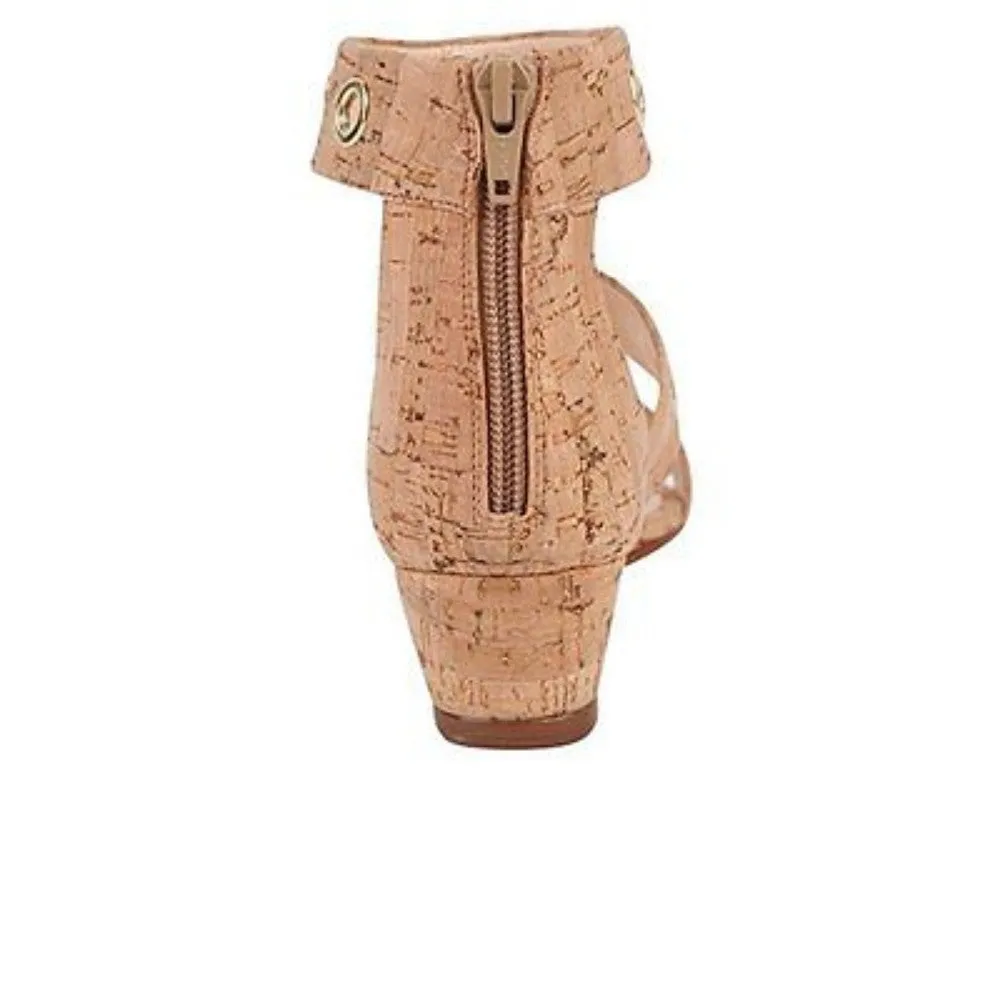 Right Natural Cork Jon Josef Wedge Sandal