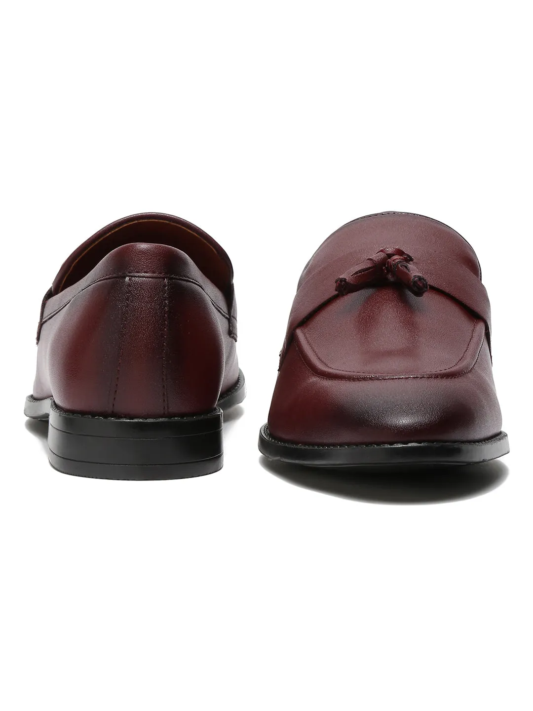 Rosewood Tassel Style Comfortable Moccasins for Men