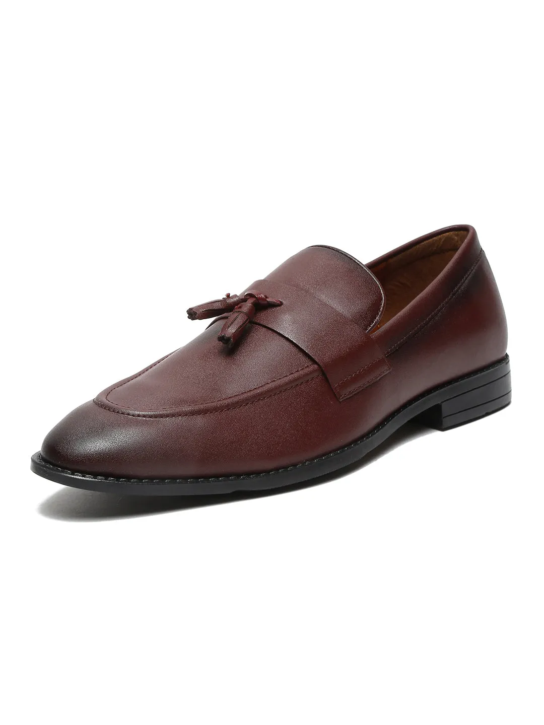 Rosewood Tassel Style Comfortable Moccasins for Men