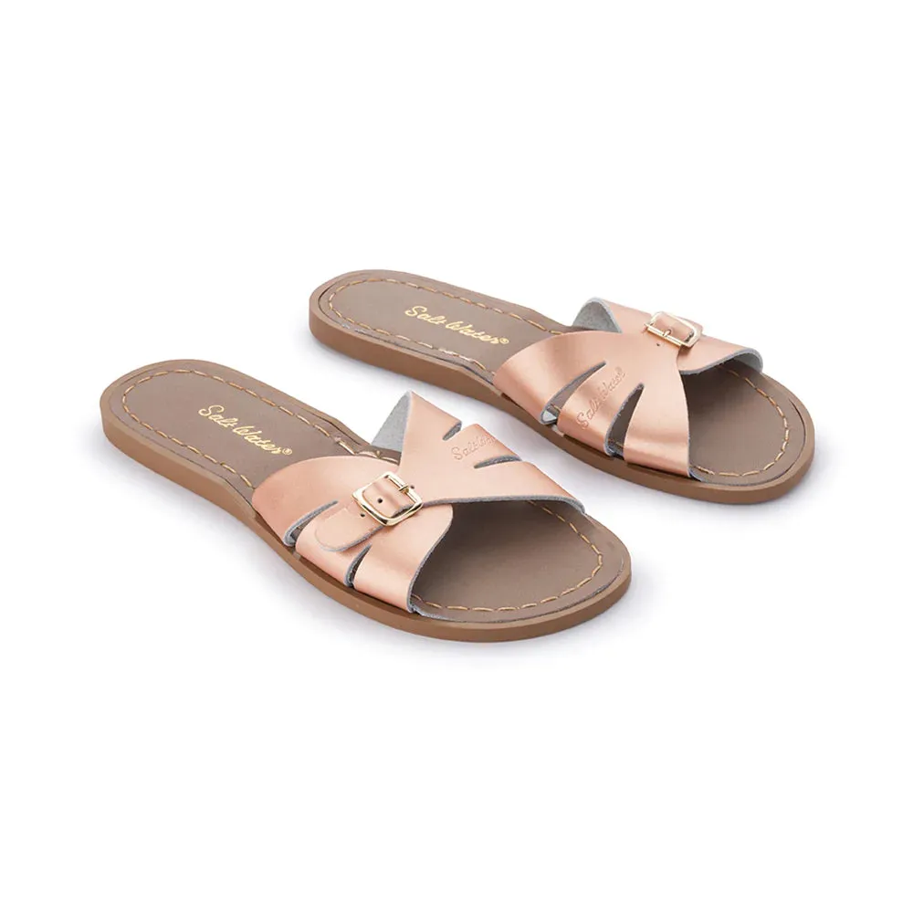 Salt Water Sandals - Youth Classic Slide Rose Gold