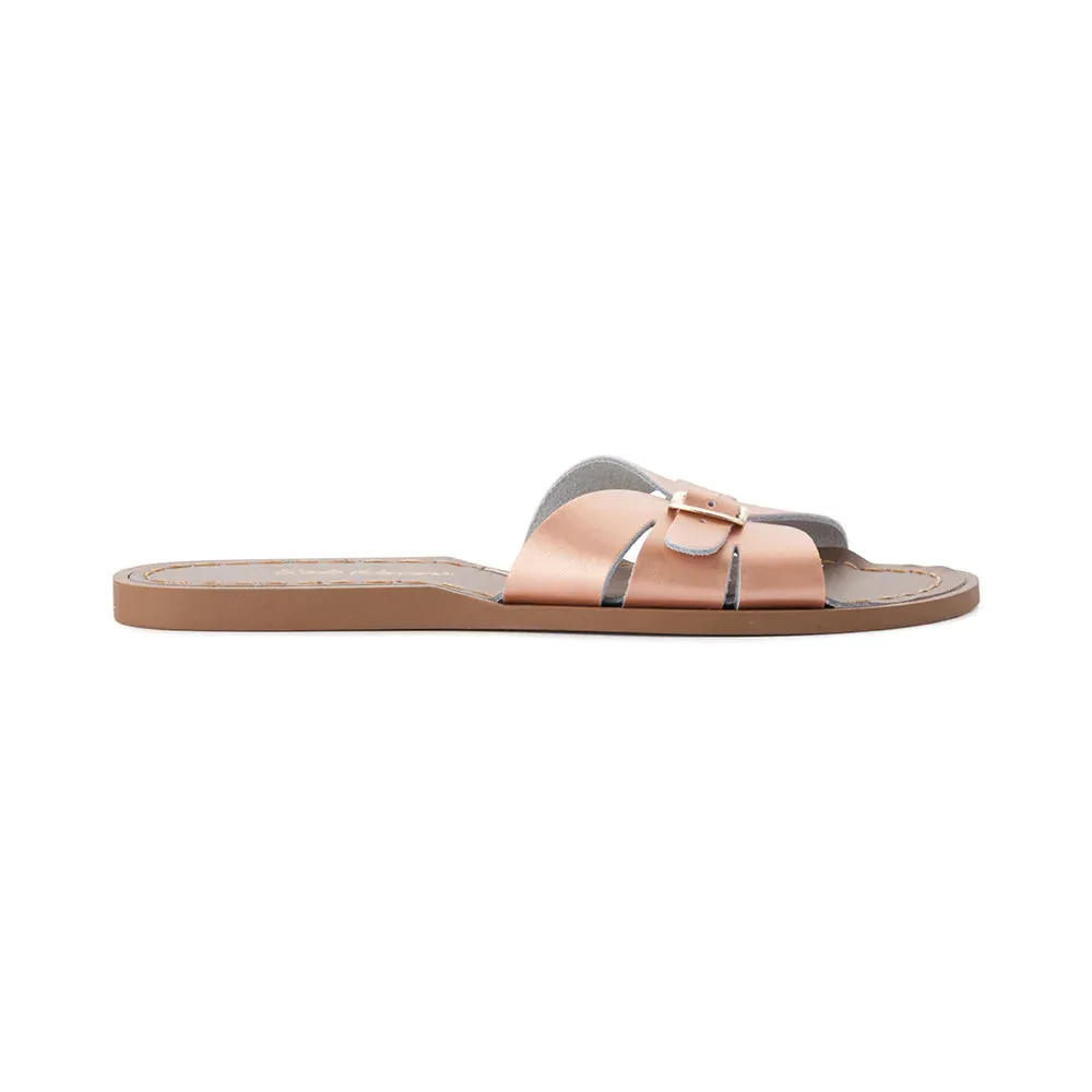 Salt Water Sandals - Youth Classic Slide Rose Gold