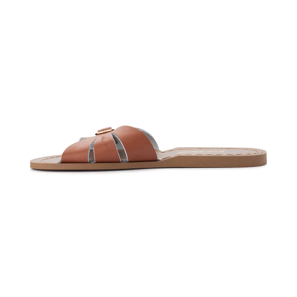 Salt Water Sandals - Youth Classic Slide Tan