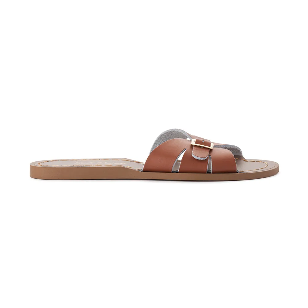 Salt Water Sandals - Youth Classic Slide Tan