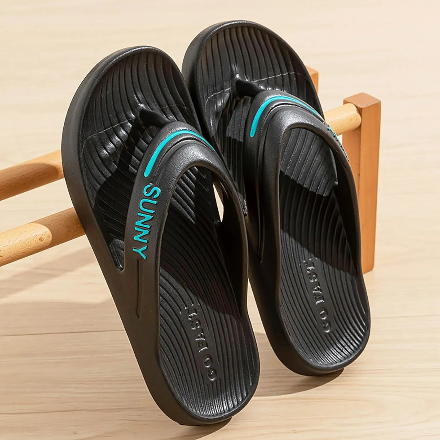 Sandals for Women Women's Arch Support Flip Flops Shower Shoes Slip on Lightweight Athletic Thong Sandals