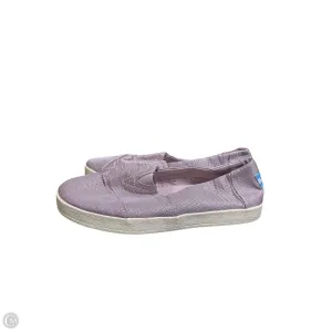 Shoes Flats By Toms In Purple, Size: 7.5