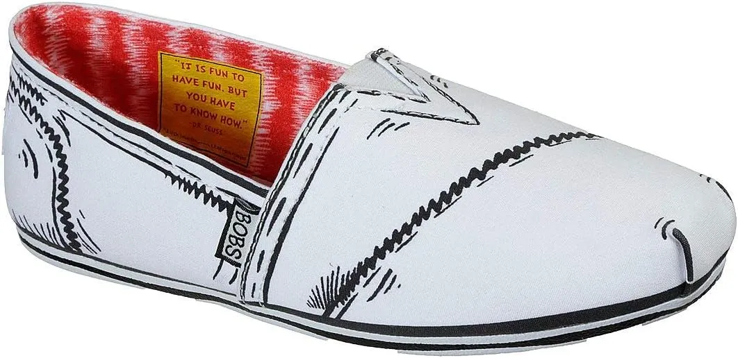 Skechers Women's Bobs Plush-Wag Town Flat