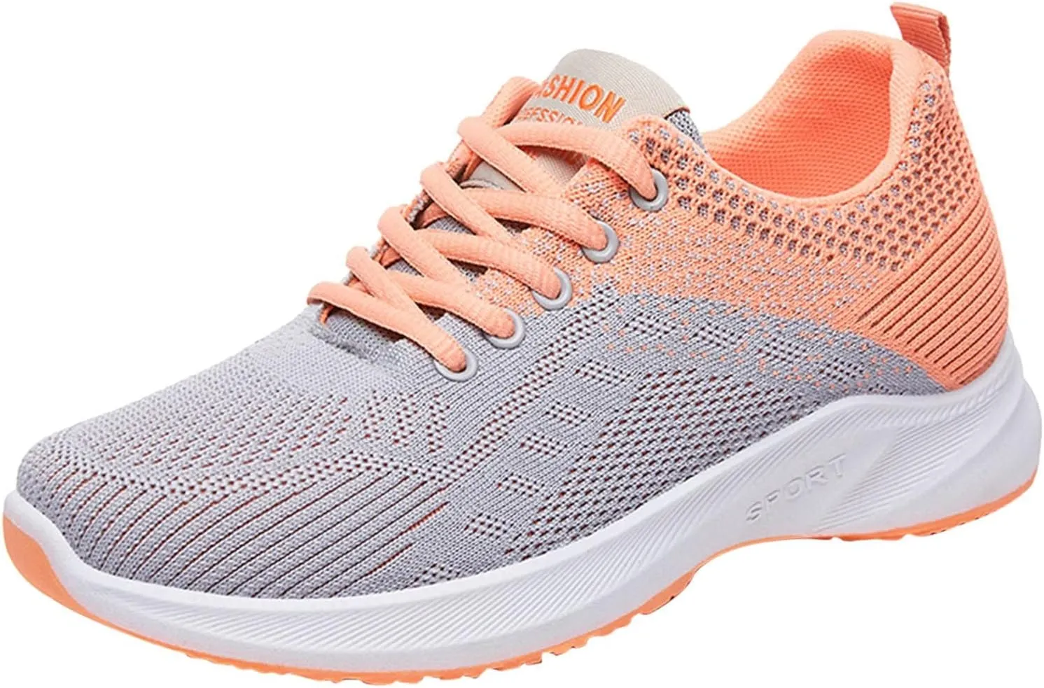 Sneakers for Women Walking Shoes Casual Lace Up Running Shoes for Women Slip On Men Casual Shoes Platform Sneakers Brown Tennis Shoe Cross Trainer Shoe