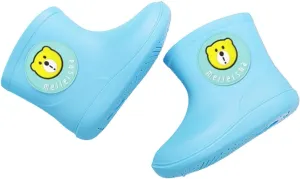 Toddler Boys Girls artoon Rubber aterproof Rain Non Slip Rain Boots Kids for 1 to 6 Years Old Kids Baby Shoes