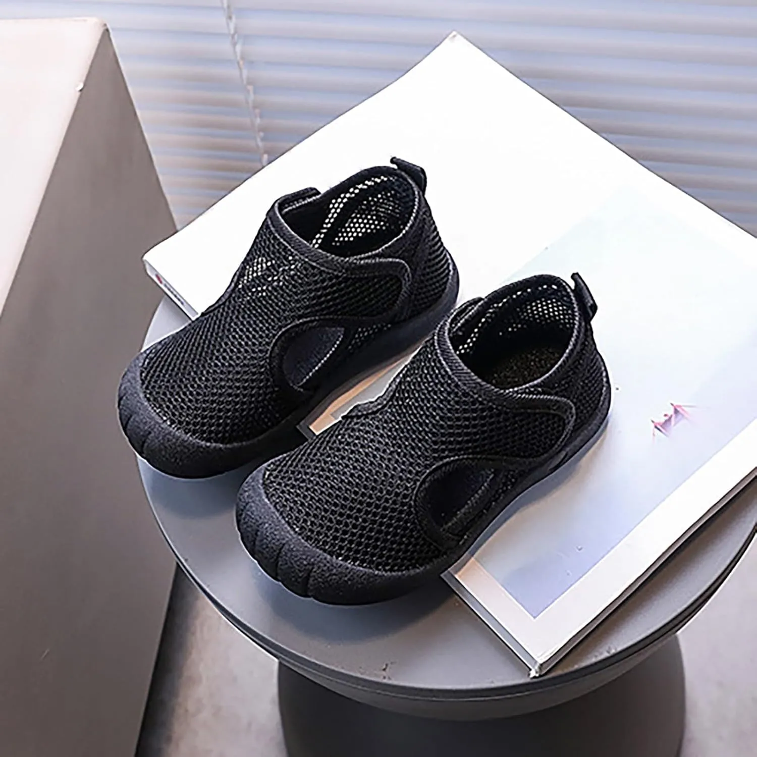 Toddler Water Shoes Baby Boys Girls Pure Beach Swim Sandals uick ry Barefoot Socks Shoes Summer Breathable Slides