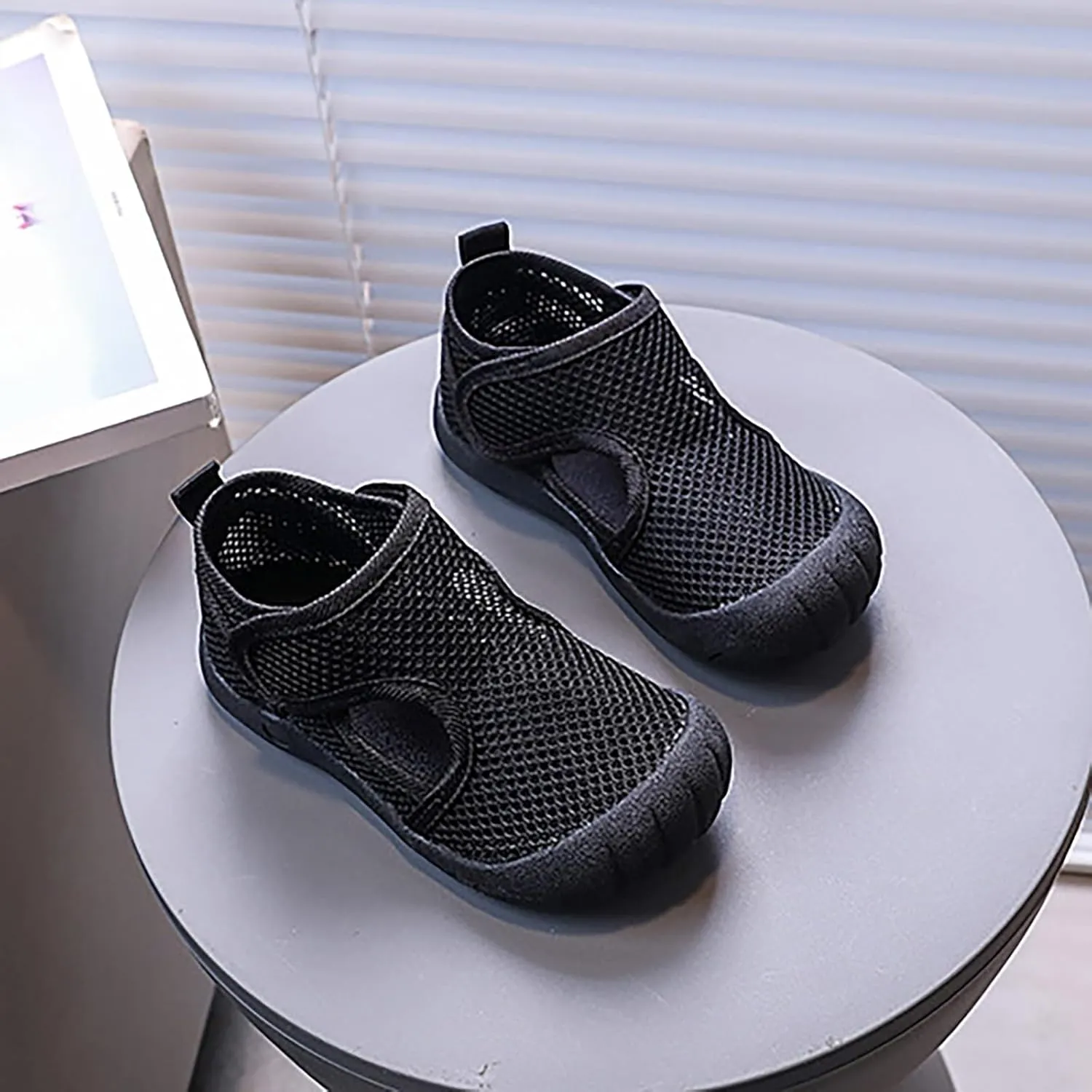 Toddler Water Shoes Baby Boys Girls Pure Beach Swim Sandals uick ry Barefoot Socks Shoes Summer Breathable Slides