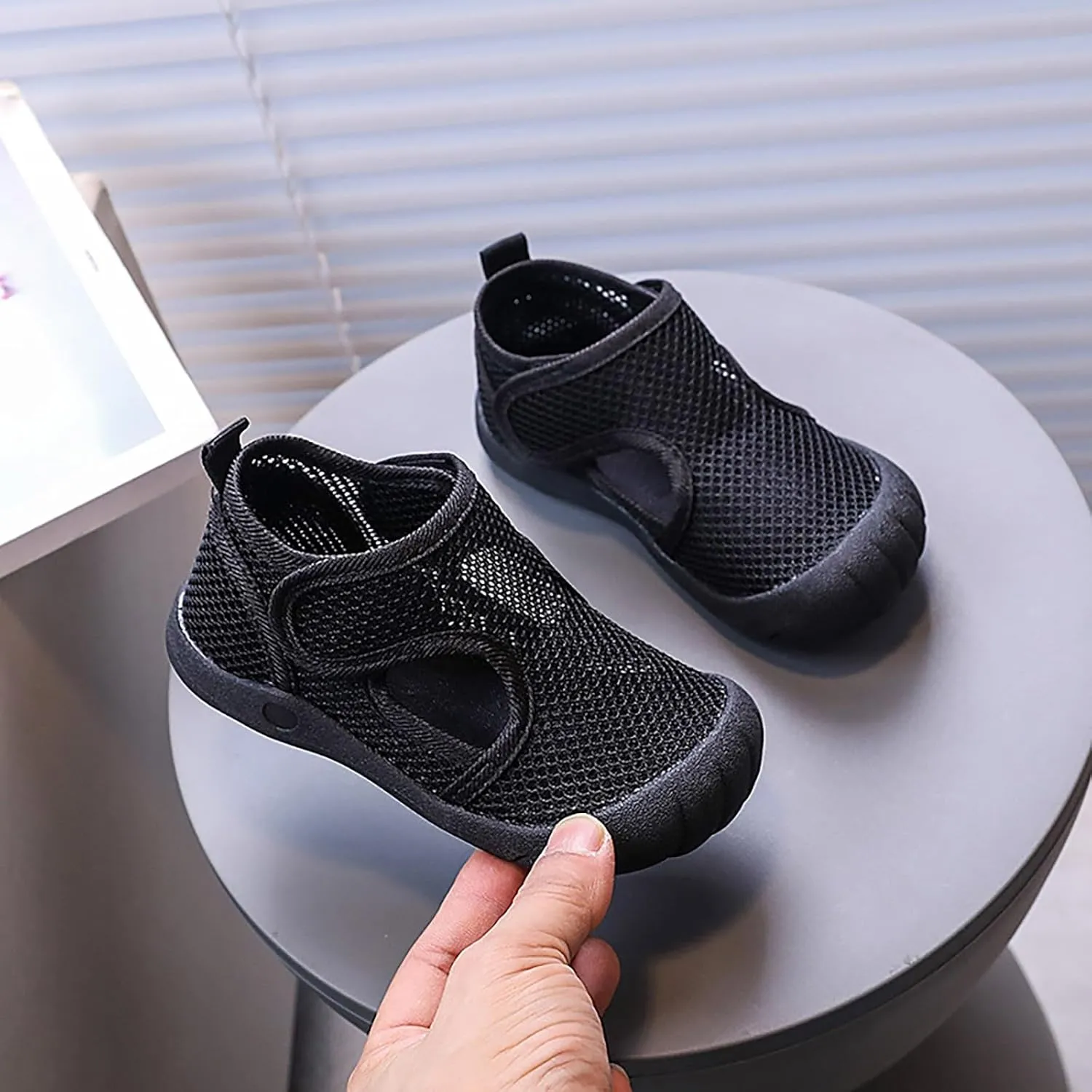 Toddler Water Shoes Baby Boys Girls Pure Beach Swim Sandals uick ry Barefoot Socks Shoes Summer Breathable Slides