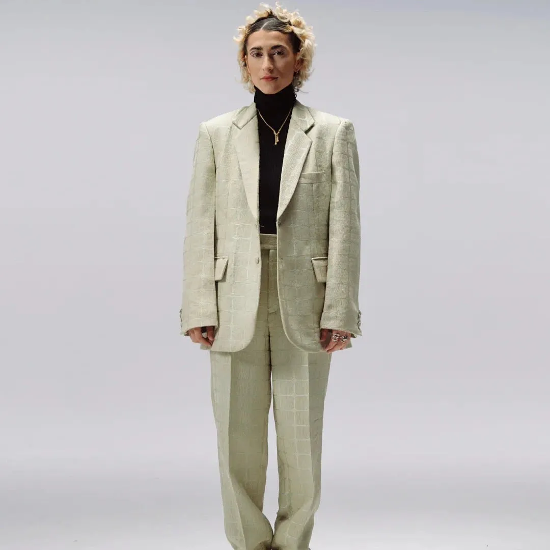 Unisex Business Unusual Suit - Vintage Mint