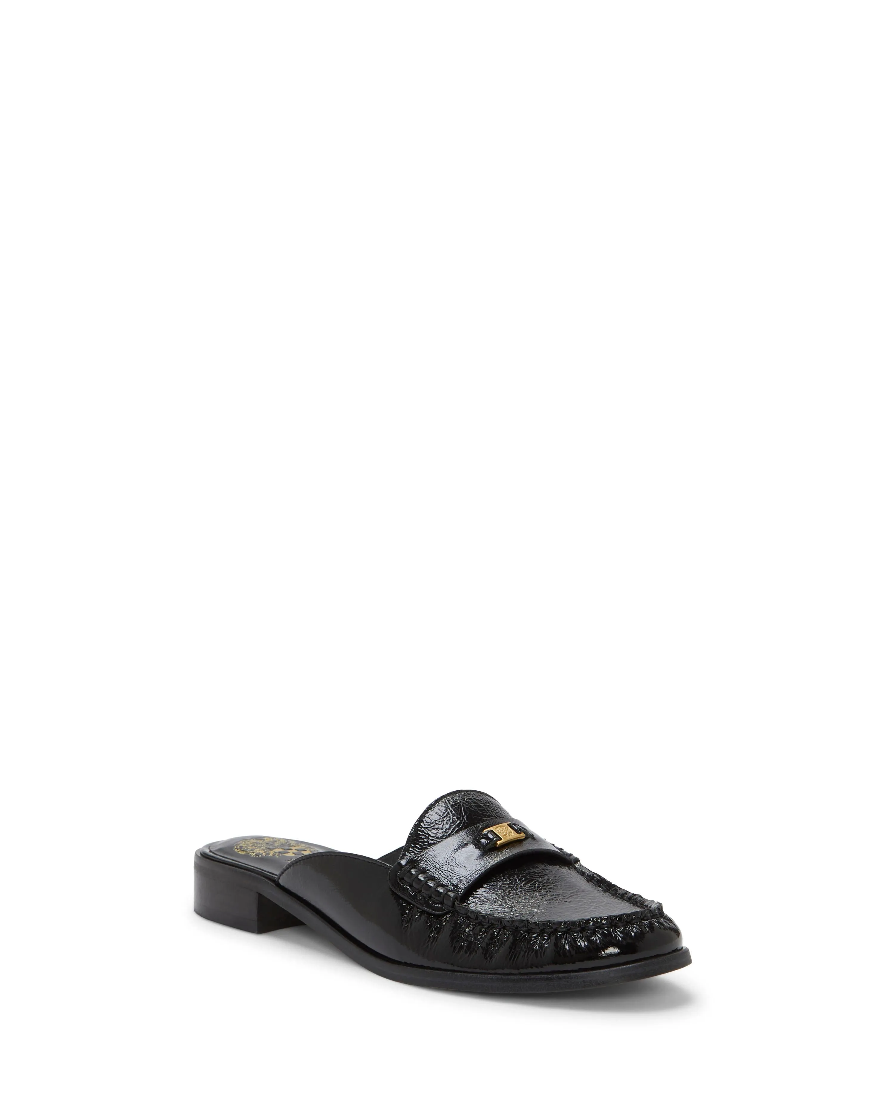 Vince Camuto Women's Cobby Jet Black/Heavy Wtrclr M