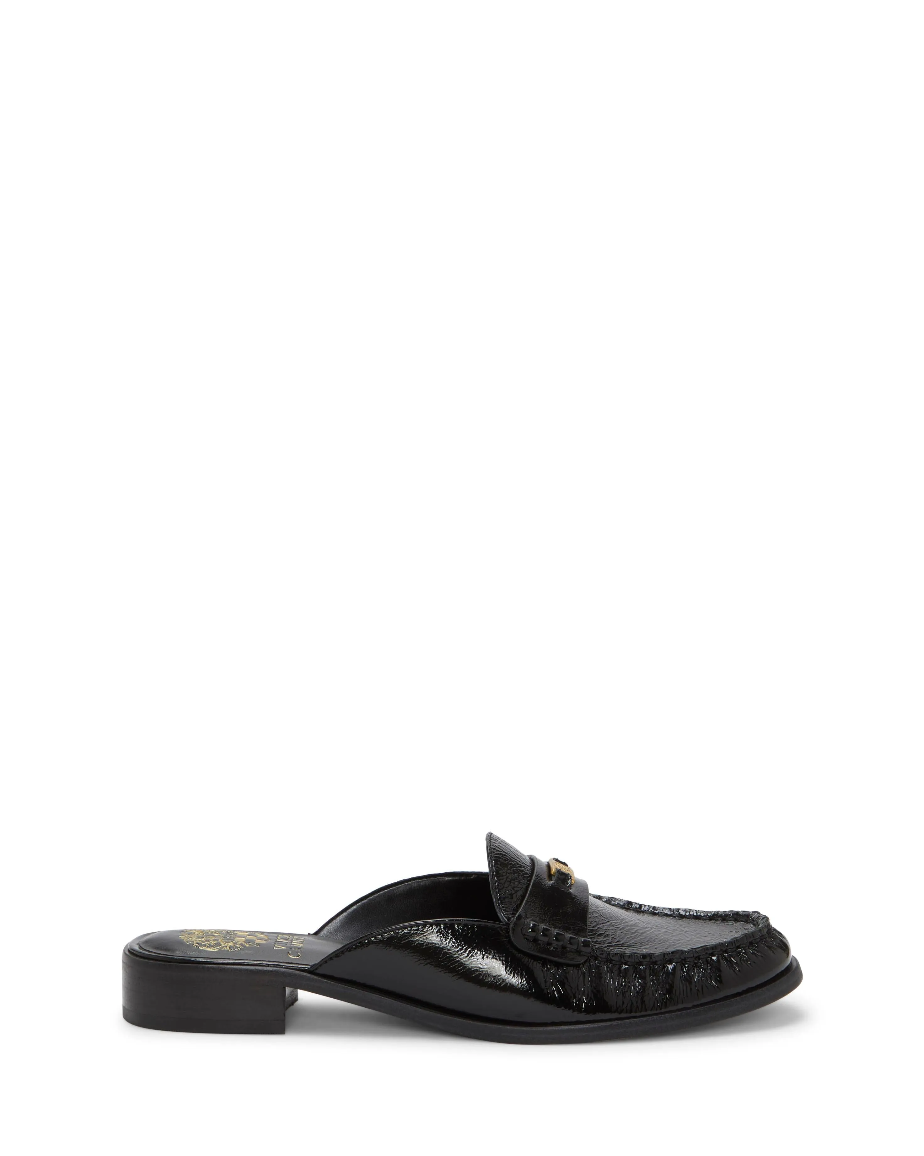 Vince Camuto Women's Cobby Jet Black/Heavy Wtrclr M
