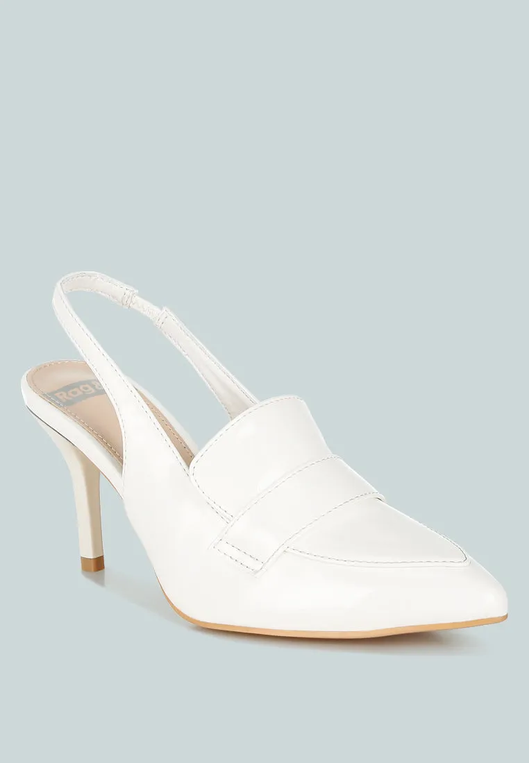 Voisin Slingback Loafer Sandals