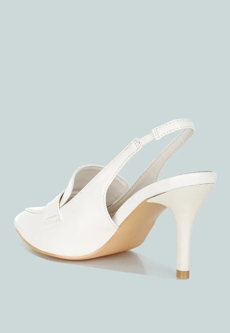 Voisin Slingback Loafer Sandals