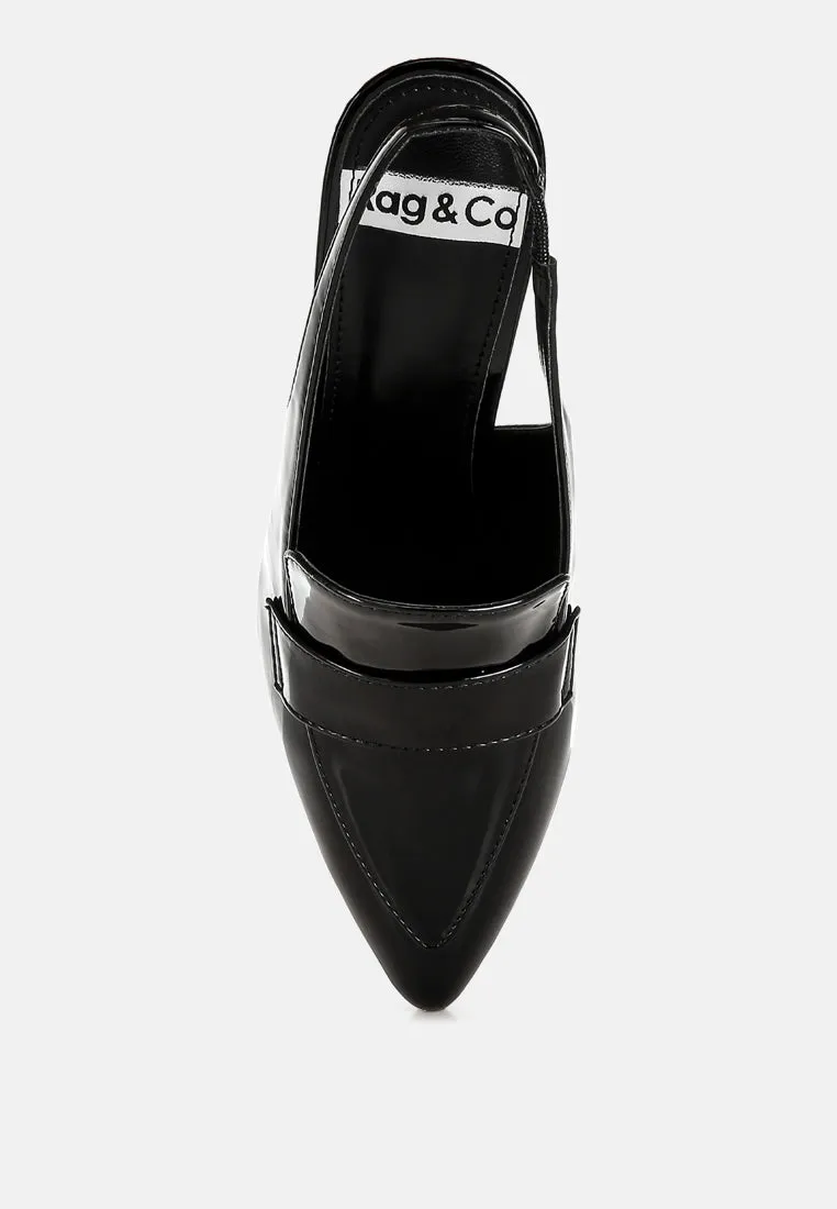 Voisin Slingback Loafer Sandals