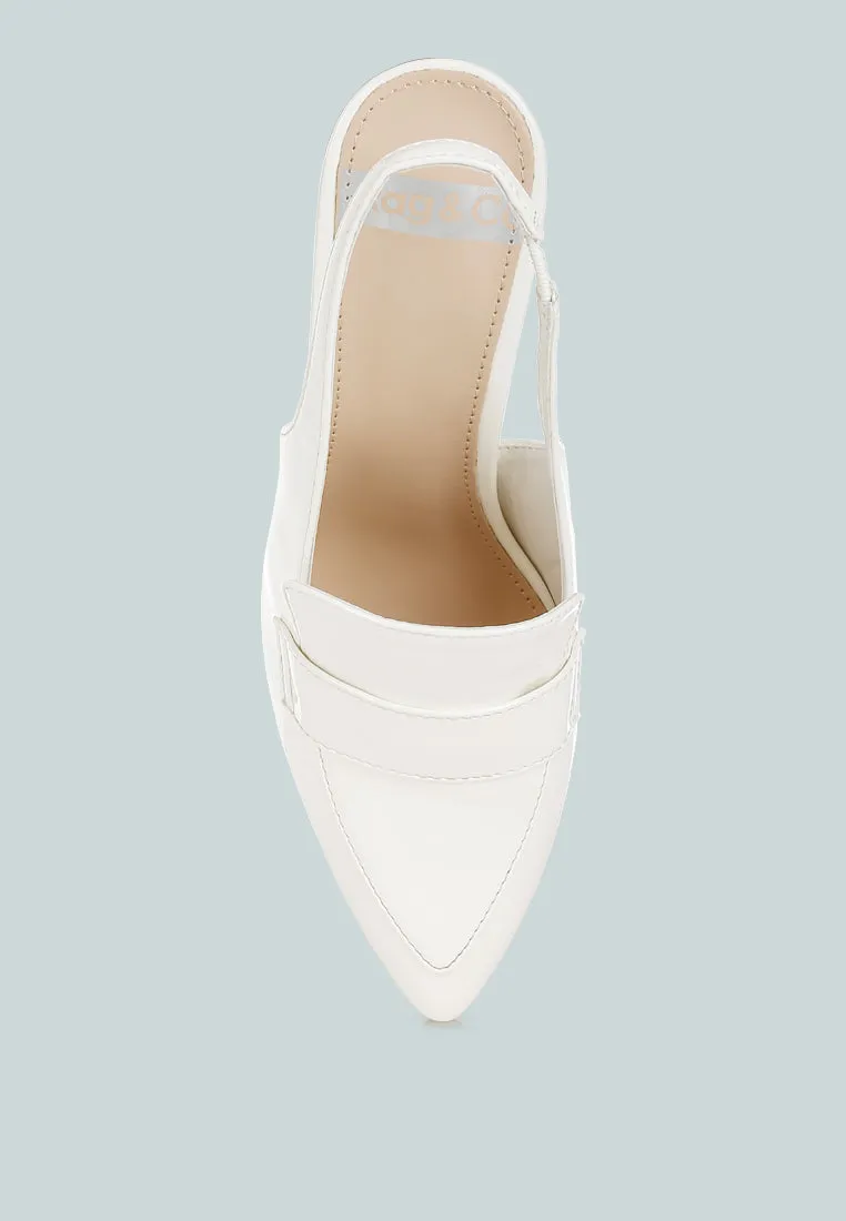 Voisin Slingback Loafer Sandals