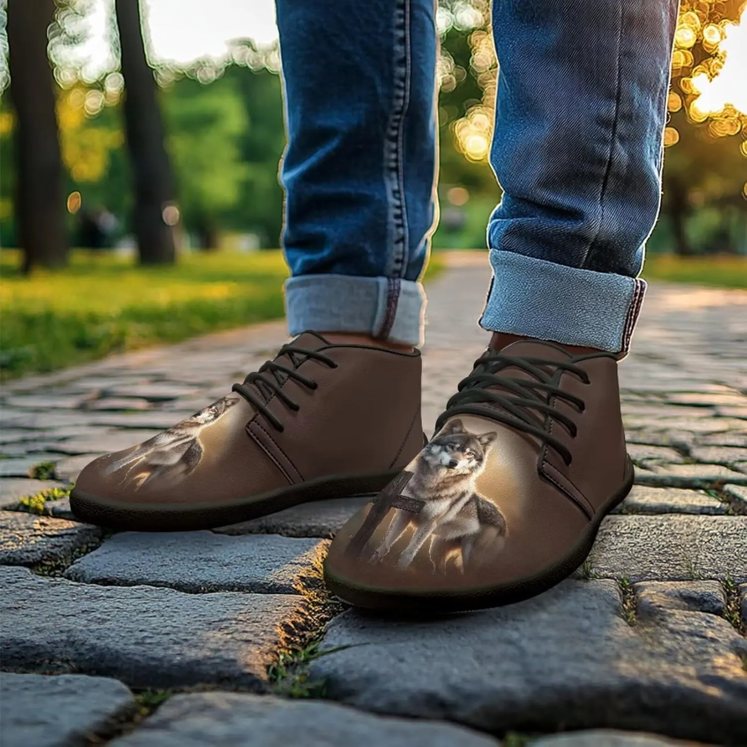 Wide Toe Box Barefoot Shoes for Men Walking Sneaker Stylish Non Slip Zero Drop Sole Running Footwear