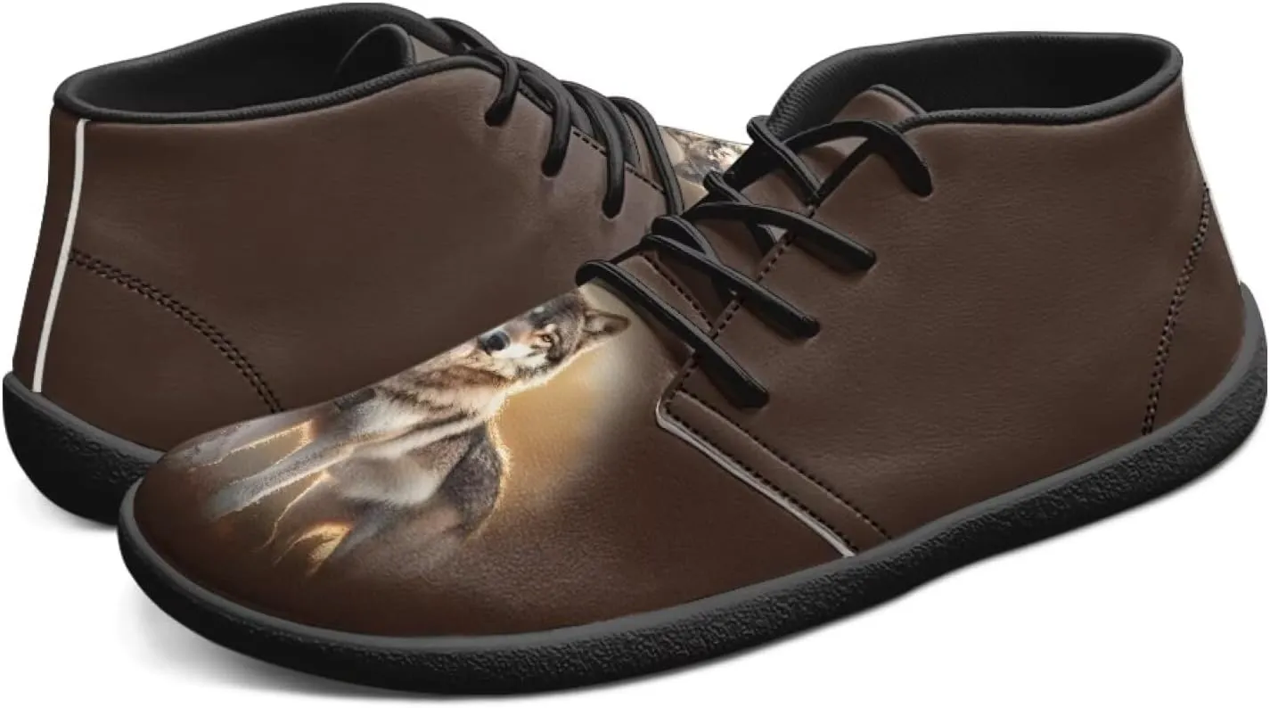 Wide Toe Box Barefoot Shoes for Men Walking Sneaker Stylish Non Slip Zero Drop Sole Running Footwear