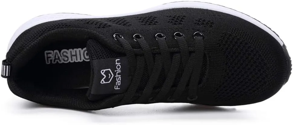 Womens Fashion Walking Running Shoes Breathable Mesh Mens Running Shoes Walking Women's Casual Shoes Brown Sneakers Waterproof Tennis Shoe Trainers Shoe