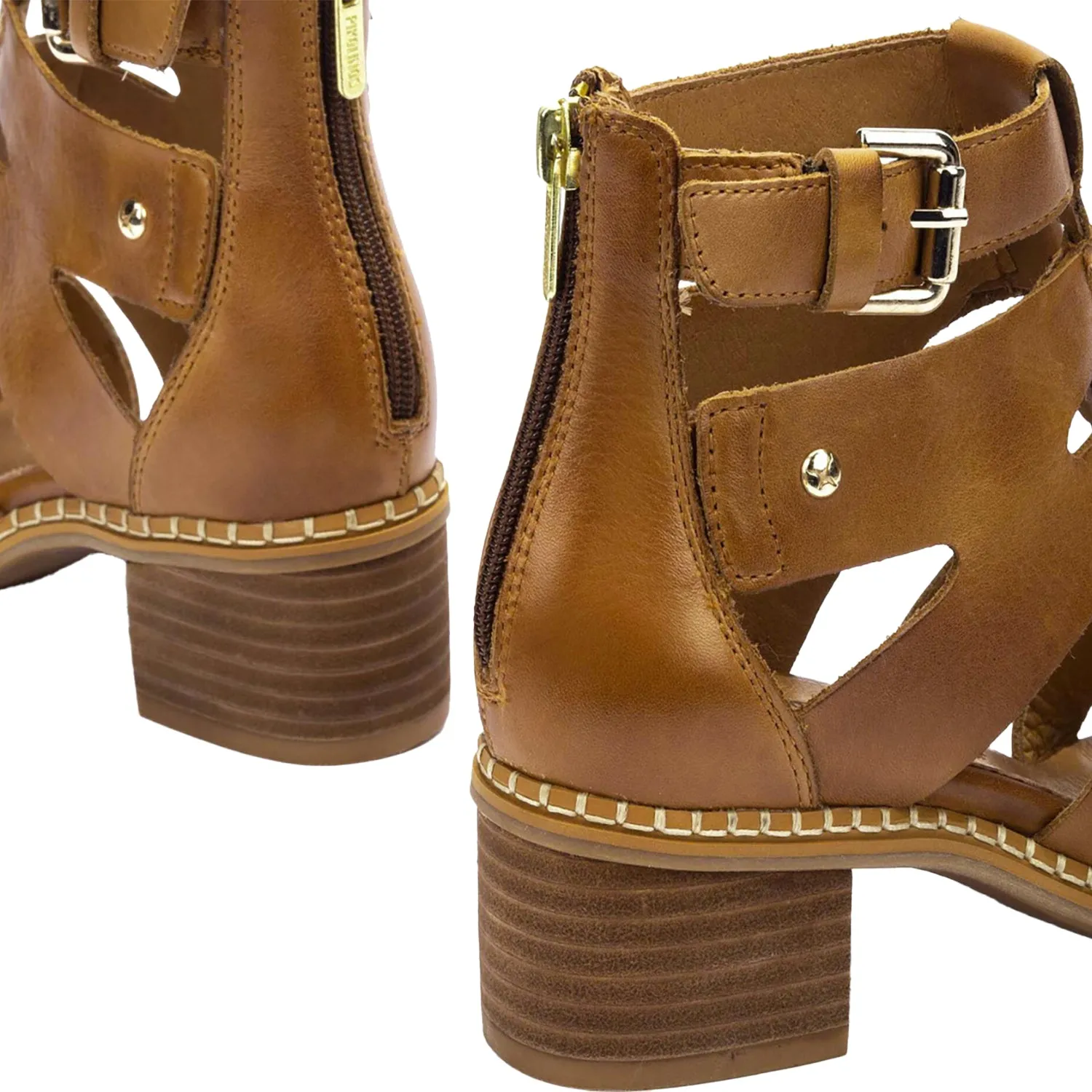 Women's Pikolinos Blanes W3H-1823 Brandy Leather