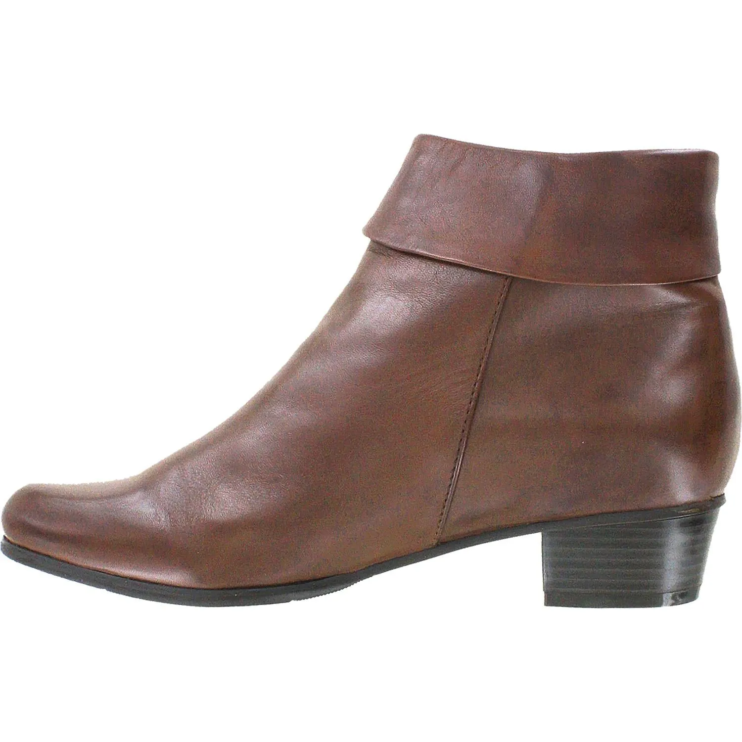 Women's Regarde Le Ciel Stefany-03 Noche Cognac Leather