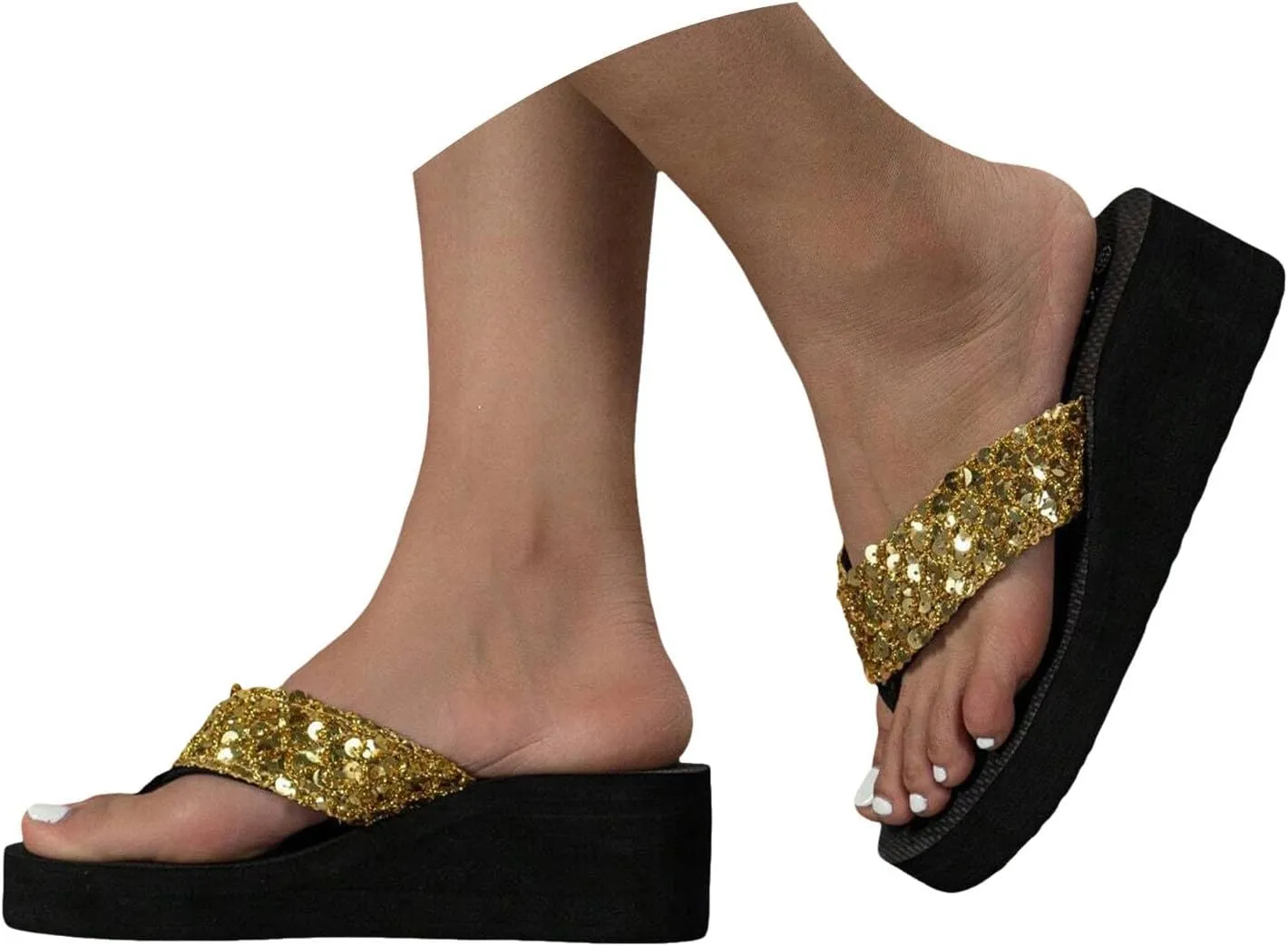 Women's Sandals Flip Flops for Women with Arch Support Womens Shoes Slip on Lightweight Athletic Thong Sandals