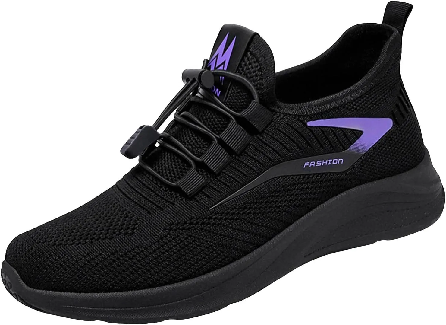 Womens Slip On Running Shoes Casual Non Slip Walking Shoes Lightweight Breathable Flat Workout Sneakers