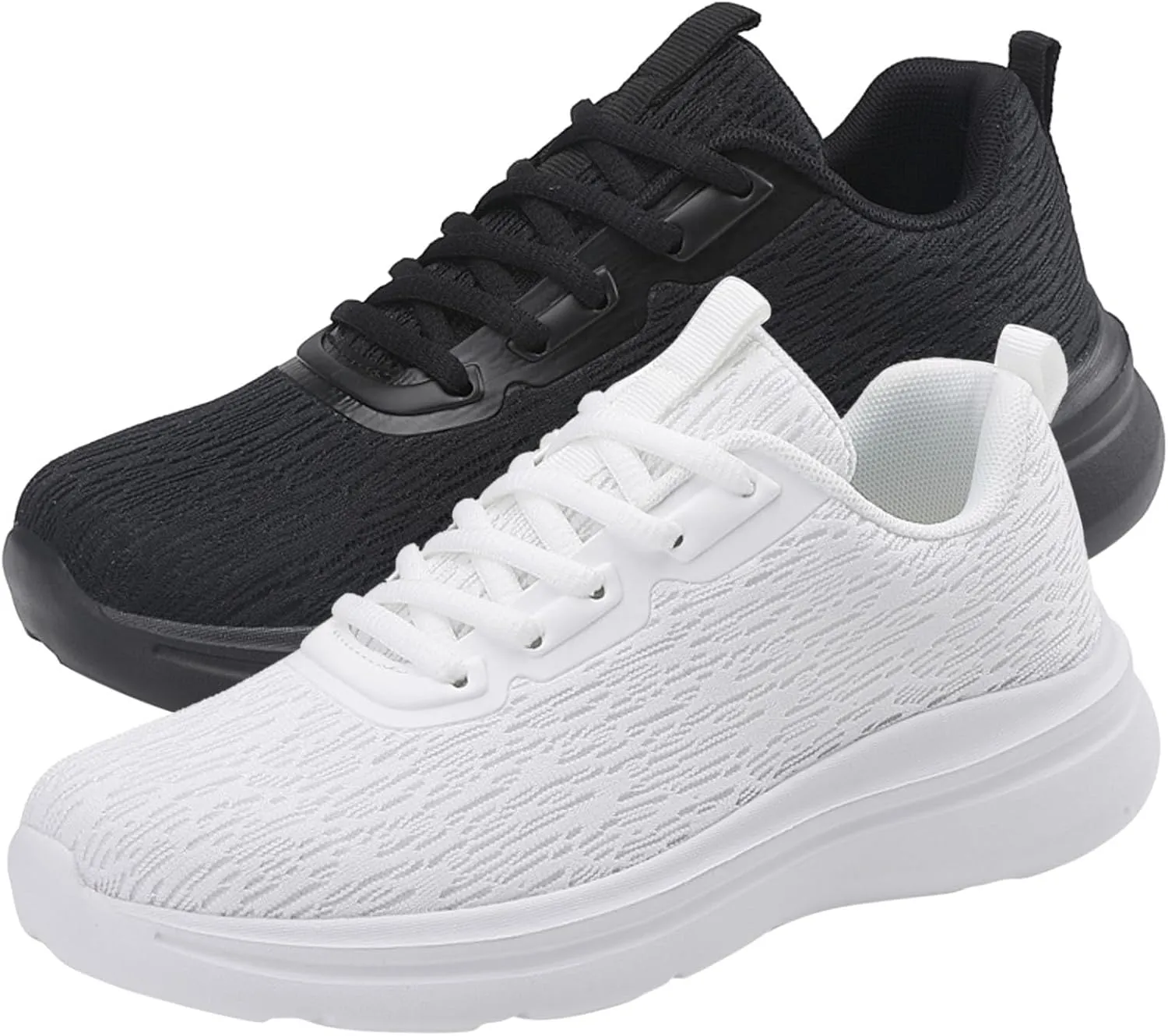 Women's Tennis Shoes Sneakers for Women Casual Breathable Lace Up Walking Shoes Lightweight Non Slip Workout Shoes