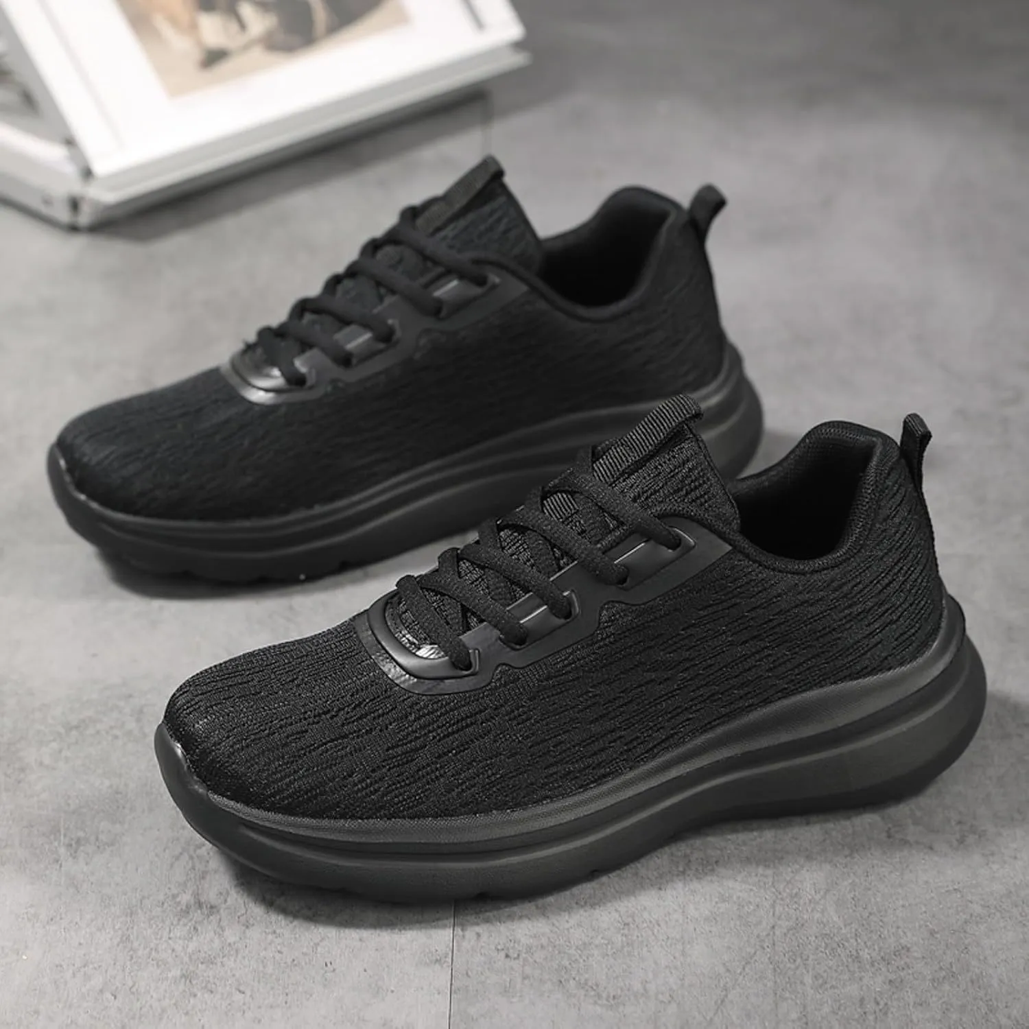 Women's Tennis Shoes Sneakers for Women Casual Breathable Lace Up Walking Shoes Lightweight Non Slip Workout Shoes