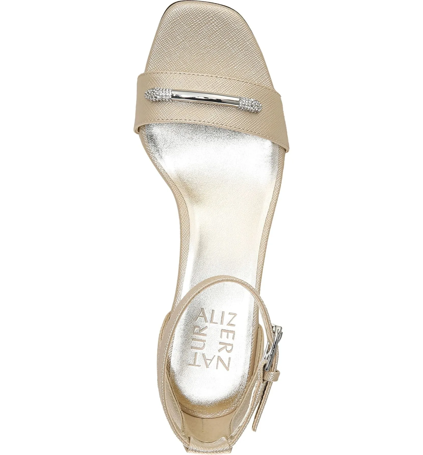 Zenia Light Gold Naturalizer Wedge Sandal